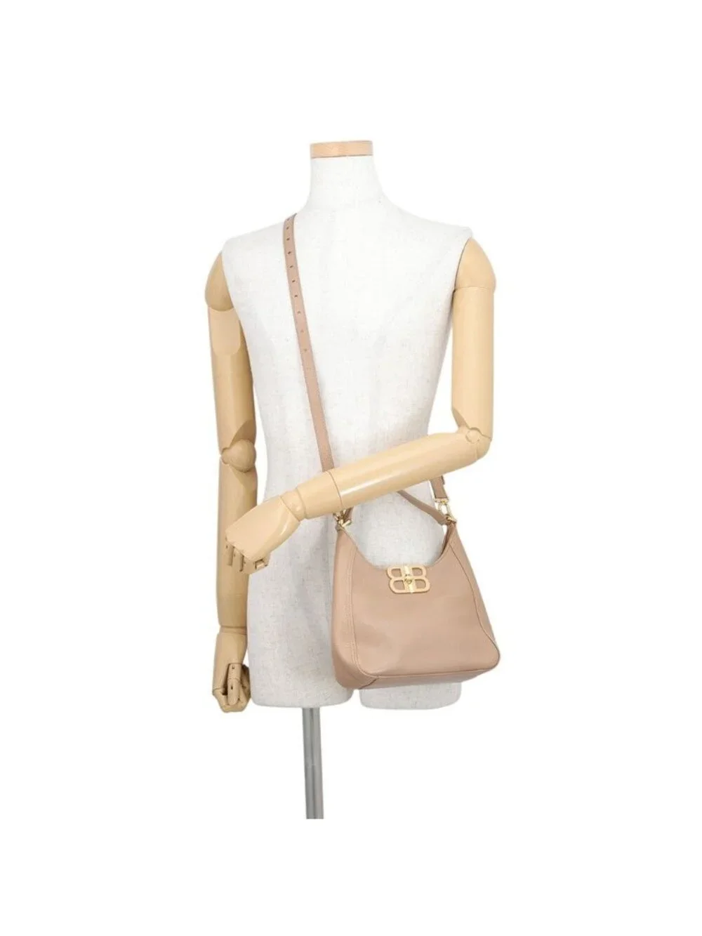 Balenciaga Handbag BB Soft Hobo Small Calfskin 2-Way